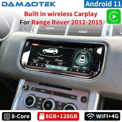 DamaoTek 10.25" Android 10.0 Car Multimedia Player For Land Rover Range Vogue Sport 2013-2015 Bosch Host Harman Bosch Host