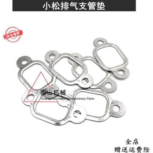 Free shipping Komatsu PC200 210 220 240-7/8 exhaust manifold gasket Cummins 6D107 engine excavator