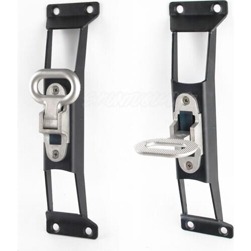 Black/Red Door Hinges Foot Rest Pedal Peg Foot Plate Climbing Board Feet Plate Foot Rest Pedal For Jeep Wrangler JK