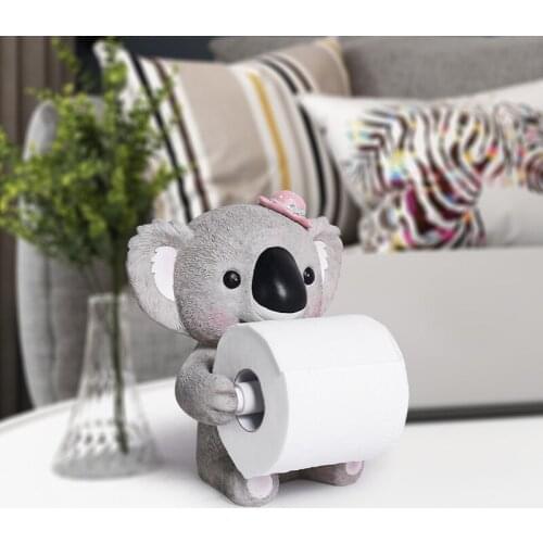Towel Holder Cute Creative Living Room Bathroom Toilet Paper Holder Toilet Paper Box Toilet Paper Holder Roll Paper Tube Holder
