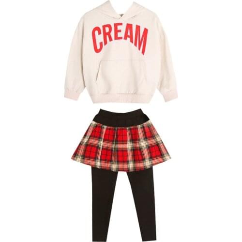 Kids Sets Girls Spring and Autumn Long Sleeve Leisure Coat+pant Foreign Style Online Celebrity Two-piece Suits 4-8 10 12 Ages