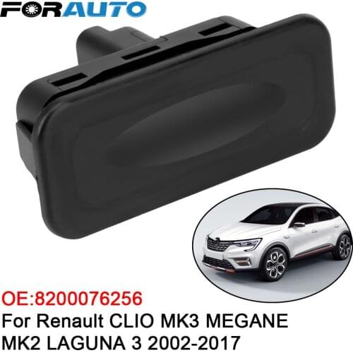 For Renault CLIO MK3 MEGANE MK2 LAGUNA 3 2002-2017 Car Tailgate Trunk Boot Release Switch OE 8200076256 Car Accessories