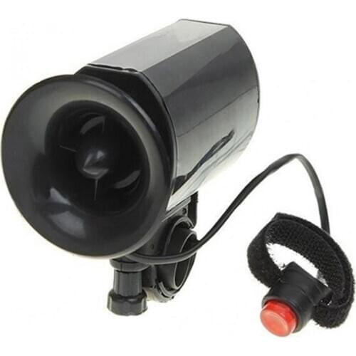 Electronic Bike Bicycle Ultra Loud Bell 6 Sound Effects Waterproof Alarm Speaker Bike Bicycle Accessories Battery Included