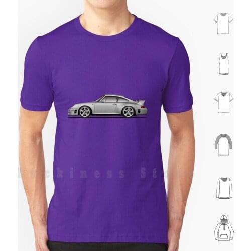 Ruf 993 Ctr 2 T Shirt Print 100% Cotton New Cool Tee Ruf 993 Ctr 2 Ruf Ctr 993 Art Cool Car Amazing Car Acinamic Cars