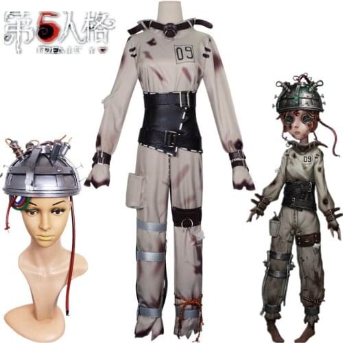 Game Identity V Cosplay Costumes Survivor Mechanic Tracy Reznik Cosplay Costume Cunning Smile Disease Skin Uniforms Clothes