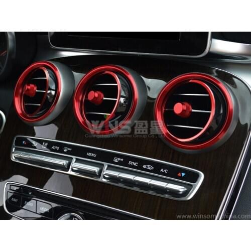For Mercedes Benz C Class CL GLA CLA Air Conditioner Trim Cover Interior Moulding Car Styling Accessories