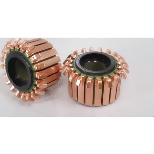 6.35x16x11mm 20p Copper Bars Alternator Electric Motor Commutator Copper Commutator for Mini Drill On Armature Commutat cp2001
