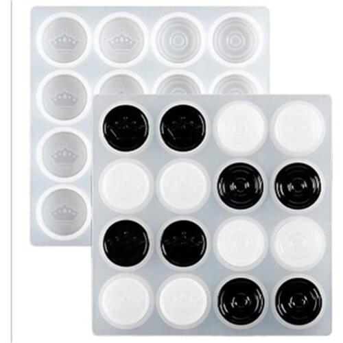 International Chess Shape Silicone Mold DIY Clay UV Epoxy Resin Mold Pendant Molds for Jewelry Wholesale Drop Shipping