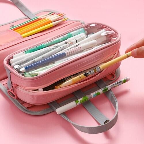 Multifunction Pencil Bag Pen Box Bags School Students Creative Large Capacity Pen Case Stashionary Bag Case for Girls