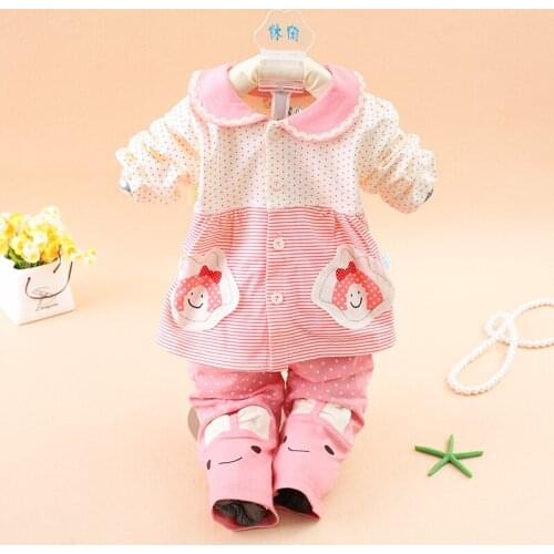 Baby Clothes Girls Toddler Girl Outfits Fashion Cute Top + Pants Baby Girl Clothes Kids Clothes Girls Cheap Baby Girl Clothing