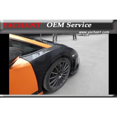 Car-Styling Full Fiber Glass FRP Body Kit Front Fender Fit For 2003-2007 Gallardo YC Design Style Front Fender