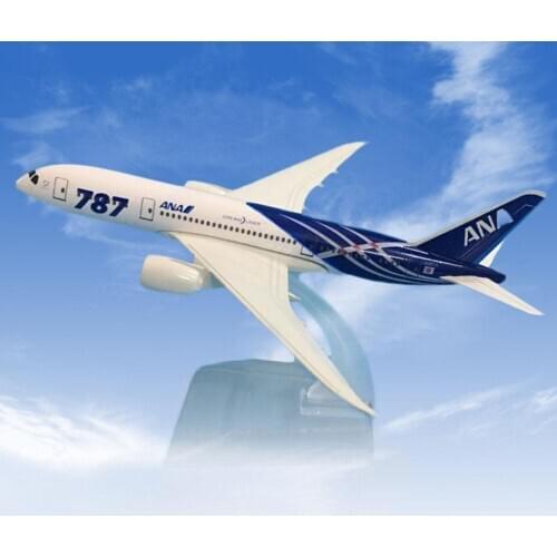 1/400 Japan Air ANA Airlines B787-8 Diecast Airplane Plane Model Toy Gift