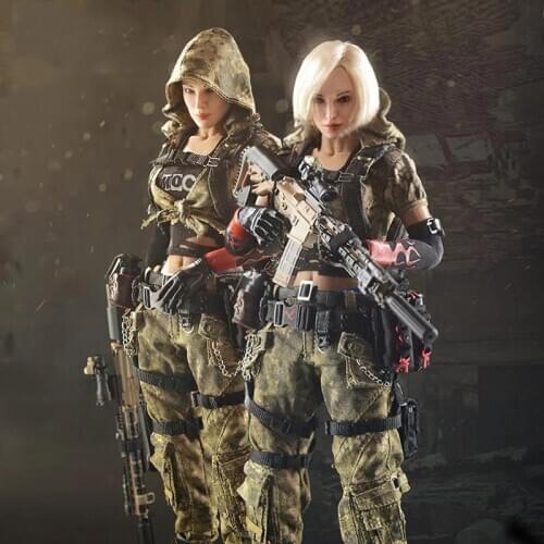 1/6 FLAGSET FS73022 Doomsday War Death Squad U War Dog Set 12" Movable Action Figure Model In Stock