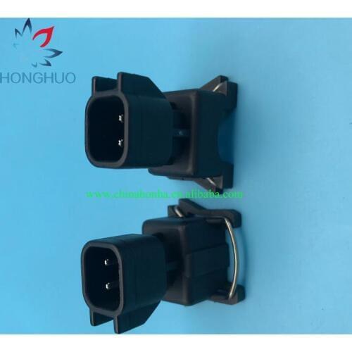 100pcs/lot 2 Pin/Way USCAR LS2 LS3 LSX to LS1 LT1 TPI EV1 to EV6 Male Dual Slot Auto Connector Fuel Injector Plug Adapter