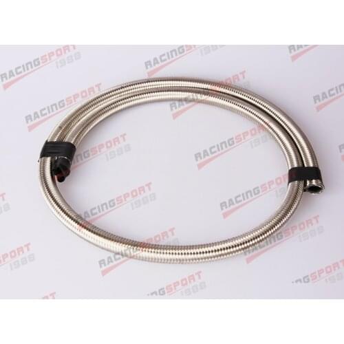 12 AN Braided Stainless Steel Fuel Line Hose 1500 PSI Per Foot