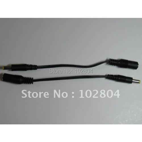 15 Pcs Per Lot DC Power Jack 5.5x2.1mm Female to 4.8x1.7mm Male Plug Cable 18cm 0.18m hot sale