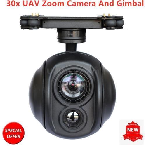 30x Zoom Dual Sensor of Gimbal Camera thermal infrared camera drone for UAV FPV RC Drones