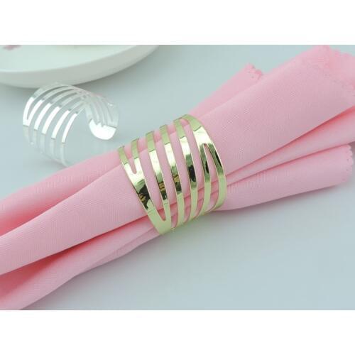 30pcs/lot plated through flower napkin ring, metal napkin rings, napkin holder, Hotel wedding table Decoration items