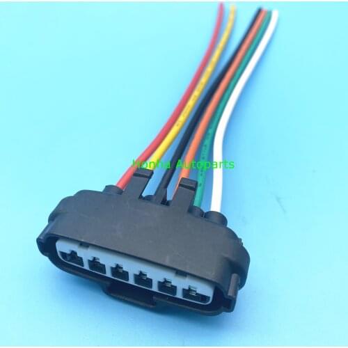 6 Pin Auto Electric Throttle Restrictor Plug Accelerator Socket Pedal Valve Connector Wire Harness 7283-1968-30