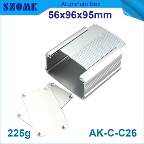 10 pcs/lot body aluminum electronic circuit box fit pcb size 49x91mm which in color high quality and good looking box