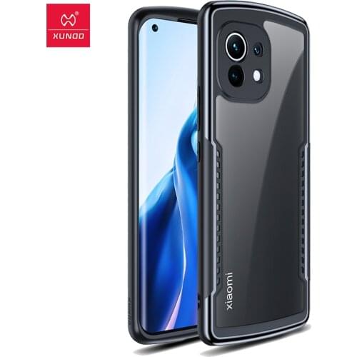 For Xiaomi Mi 11 Case Shockproof Armor Case Airbags Stronger Powerful Luxury Back Cover бамперы For Mi 11 Original XUNDD