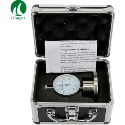 LX-F Foam Hardness Tester Sponge Hardness Tester suitable for the determination of soft foam polyurethane foam rubber products