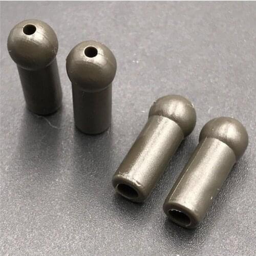 20pcs Carp Fishing Rubber Mini Buffer Beads Terminal Tackle Protector Beads Rigs For Carp Fishing Accessories Hook Link