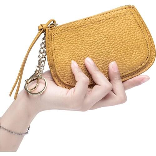 New Fashion Korean Women Coin Bag 2021 Luxury Brand Female Small Wallet High Quality Zipper Womens Coin Purse Short Card Holder