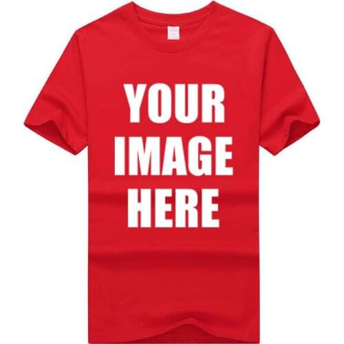 Wholesale Round Neck Blank T-shirt 100% Cotton Logo Custom Tshirt Costum Print