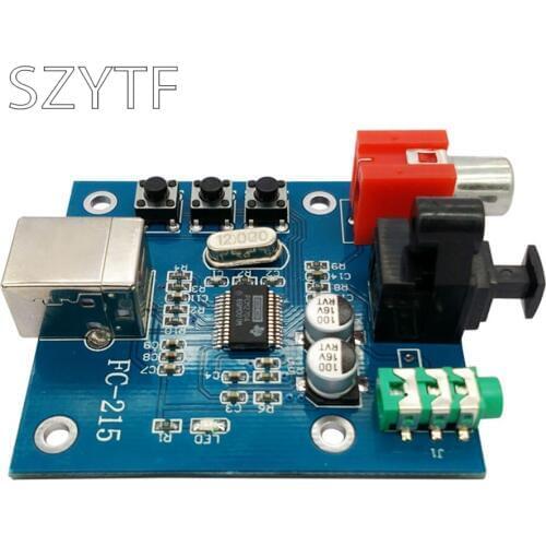 PCM2704USB decoder USB sound card DAC input coaxial optical fiber HIFI sound card decoder fever