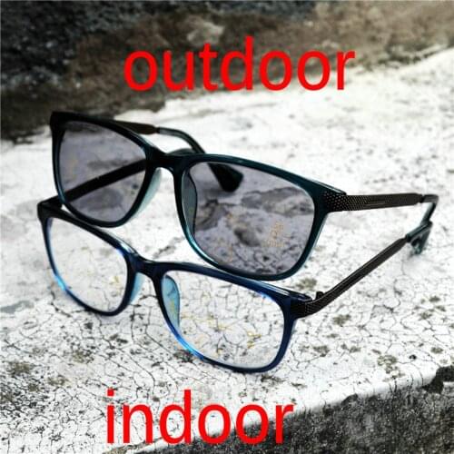 Progressive Multifocal glasses Transition Sunglasses Photochromic Reading Glasses Men Points for Reader Near Far sight NX