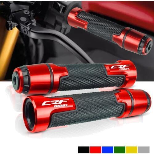 For Honda CRF1000L AFRICA TWIN 2015-2018 2016 2017 Motorcycle knobs Anti-Skid scooter Handle Grips cnc 22mm Bar Hand Handlebar