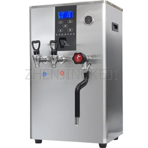 Steam Boiler 220V Triple Tea Milk Froth Ｍachine Boiling Ｗater Machine Milk Tea Coffee Shop Commercial Electrical Appliances 3KW