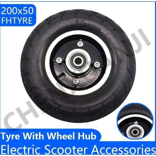 200x50 Tire and Inner Tube Wheels 8X2" Tyre for Electric Scooter Wheel Aluminium Alloy Wheel Pneumatic Tire
