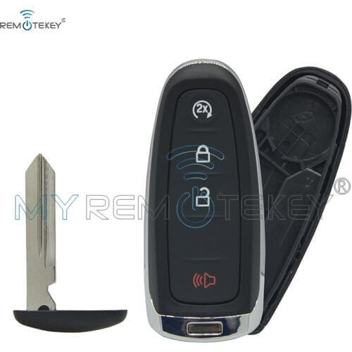 Remtekey Smart key cover M3N5WY86094 button for Ford Edge Explorer Focus Escape Taurus 2011 2012 2013 key replacement