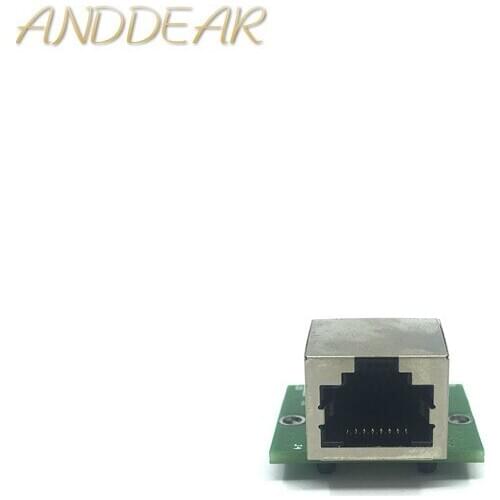 10/100/1000Mbps standard RJ45 network port to 2.0 pitch pin mini adapter module compatibility low power supply noise gigabit