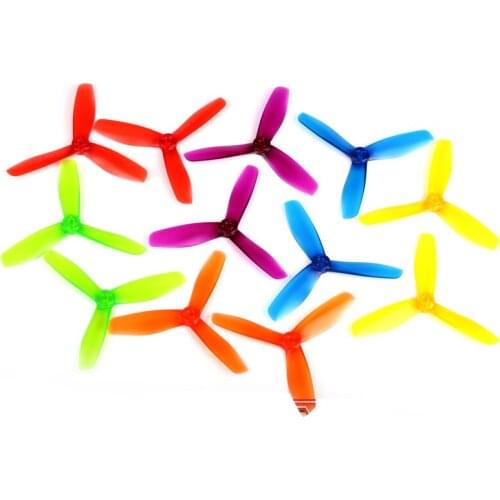 20pcs/lot DYS 5" 5045 BN504503 Bullnose Tri-Blade Propellers Props CW/CCW For FPV QAV210 200, 210, 230, 250, 280, 320 (10pair)