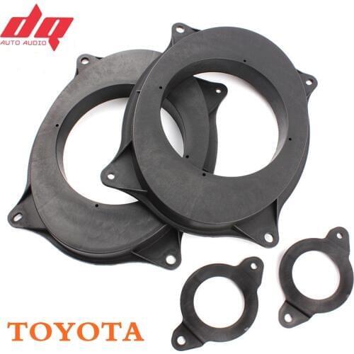 Top Quality Car Rear Speaker Mat Plates Bracket for Toyota 2012-2016 Camry Highlander (change 6*9 to 6.5) fitting