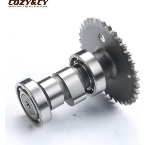 High quality camshaft for SYM Symply / Orbit 50 (4-Stroke), Fiddle II 50 (4-Stroke) CHINA Cloned 139QMB GY6 50cc 14100-KBG-R010