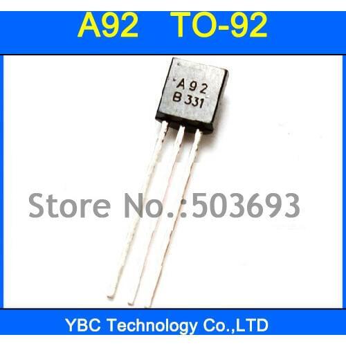 1000pcs/lot A92 KSP92 Triode Transistor TO-92