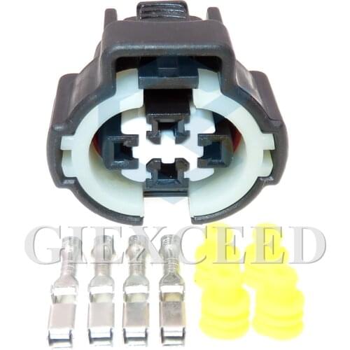 2 Sets 4 Pin 6189-0647 Waterproof Automobile Electrial Wire Socket Air Pressure Switch Plug Harness T-PRS-Switch For Toyota