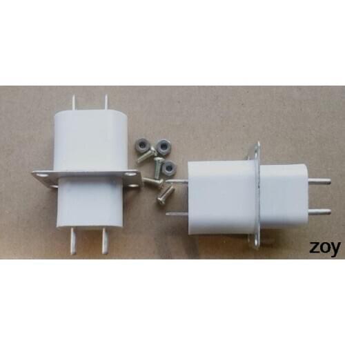 Home Electronic Microwave Oven Magnetron Filament Terminal Sockets 4 Pcs