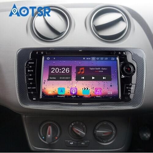 2 din Android 9.0 4+32GB Car Radio Multimedia DVD Player For SEAT IBIZA 2009 2010 2011 2012 2013 GPS Map Navigation Stereo Auto