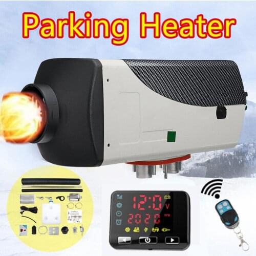 Car Heater Air Parking Heater Parts 5KW All In One Kit&Remote Controller Exhaust Pipe Air Duct For RV Trucks Boat Car Trailer