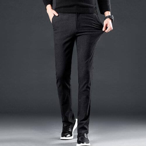 Trousers Mens Spring And Summer High End Business Casual Pants Thin Stretch Suit Solid Color Direct Selling Best