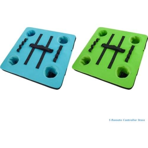 BX0E Large Capacity Inflatable Holder Drink Neoprene Material Blue Green Party Props