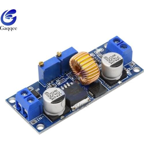 CC/CV 5A Lithium Charger Board XL4015 6-38V To 1.25-36V Adjustable DC Step Down Power Supply Buck Module