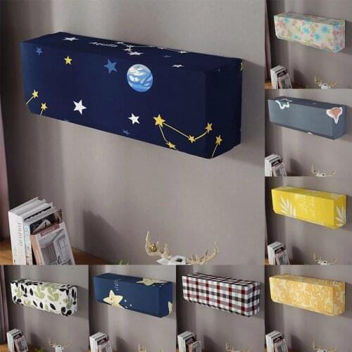 Air Conditioner Cover Hanging Air Conditioning Cover All-inclusive Protective Case for Air Conditioner Decorative Dust Covers