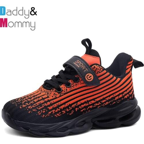 Fashion Designer Kids Shoes Toddler Shoes Breathable Sport Boys Sneakers Outdoor Walking Tennis Children Sneakers Baby Non-Slip