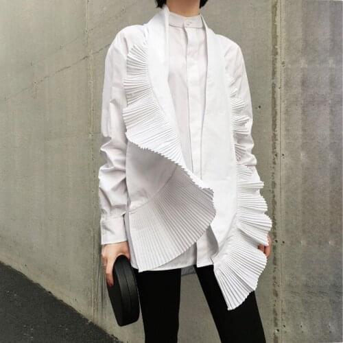HNFWEC Women's Ruffle Shirts